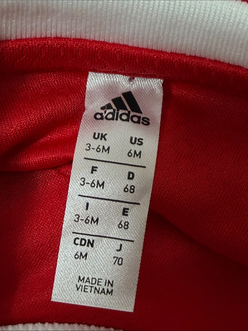 Adidas Red White Arsenal Soccer Shirt Shorts Set - Picture 4 of 7